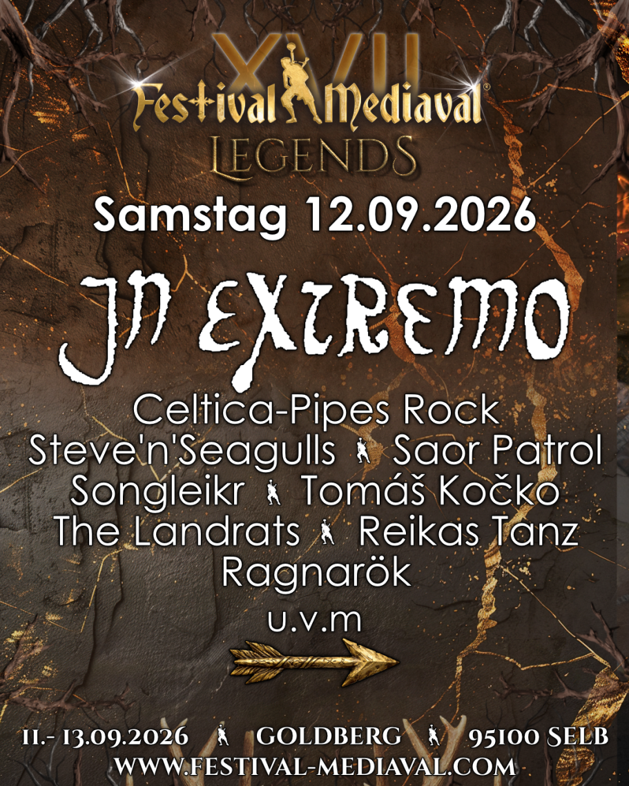 Tagesline-up Samstag